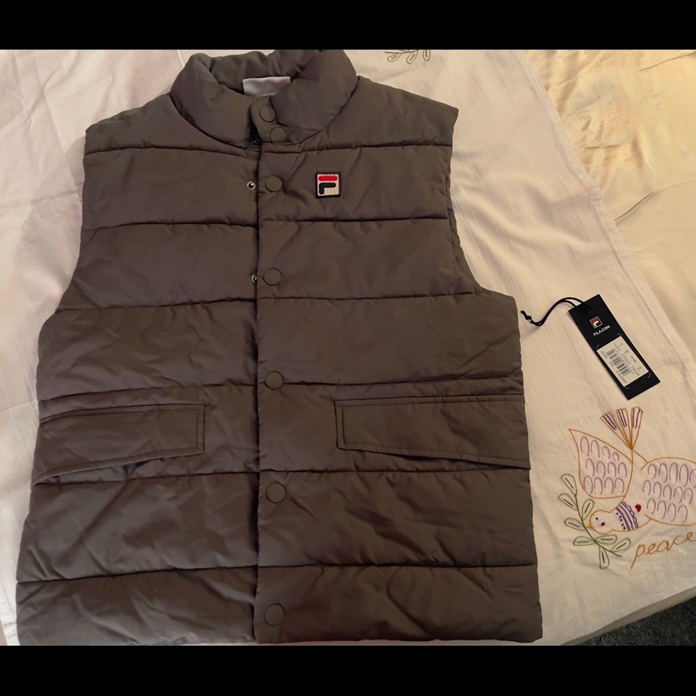 Puff Sleeveless Vest by Fila